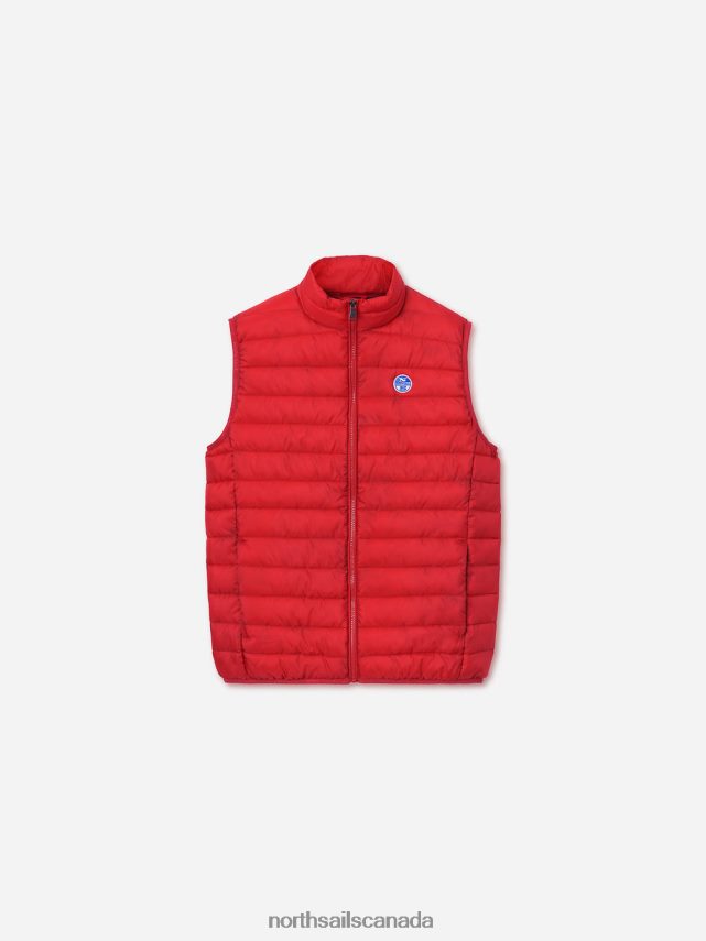 Men North Sails Red SKYE VEST Clothing 0028HP1334