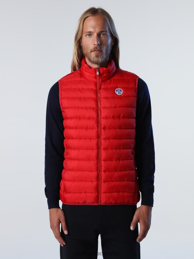 Men North Sails Red SKYE VEST Clothing 0028HP869
