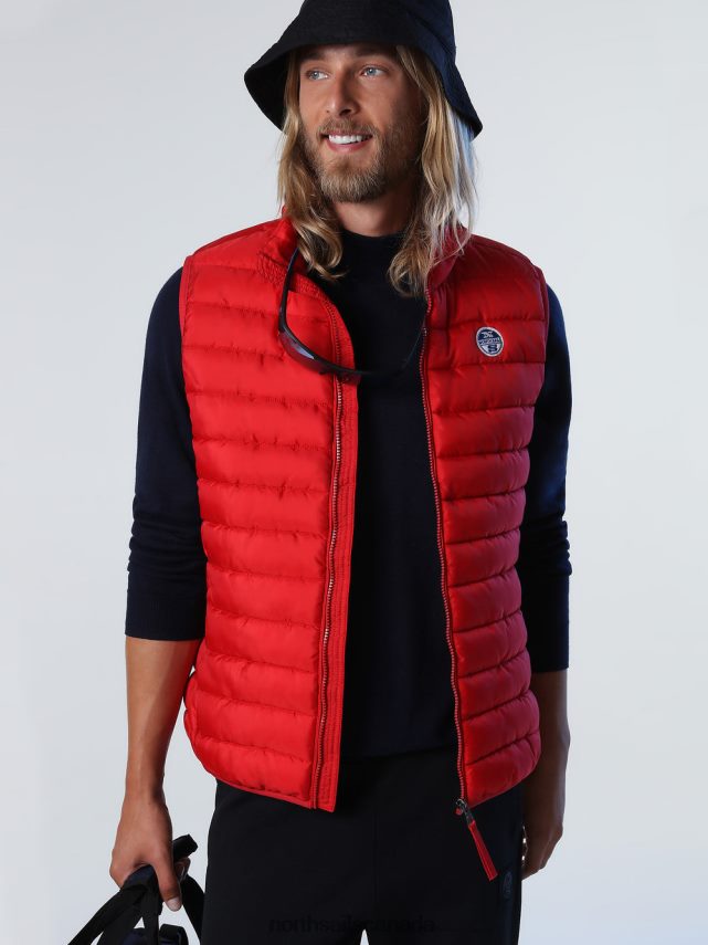 Men North Sails Red SKYE VEST Clothing 0028HP869