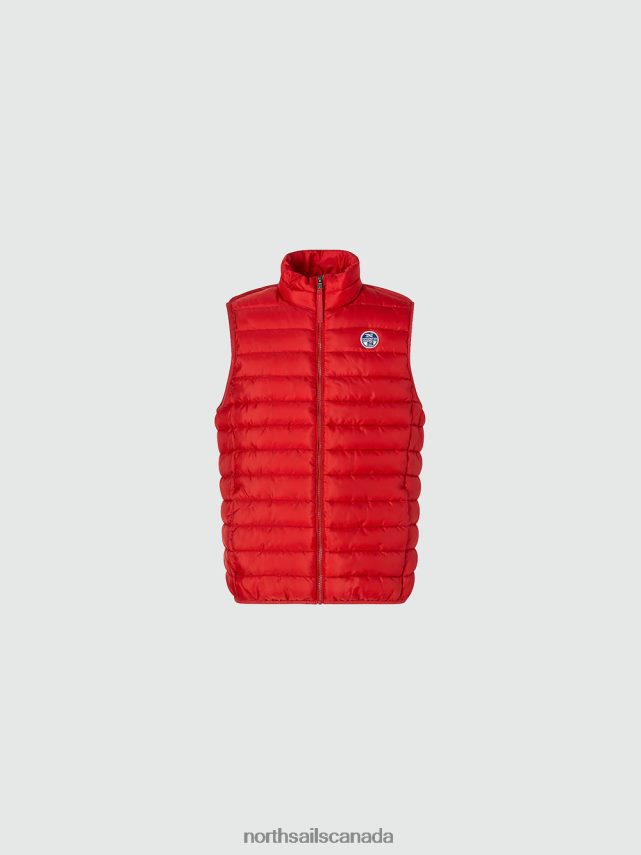 Men North Sails Red SKYE VEST Clothing 0028HP869
