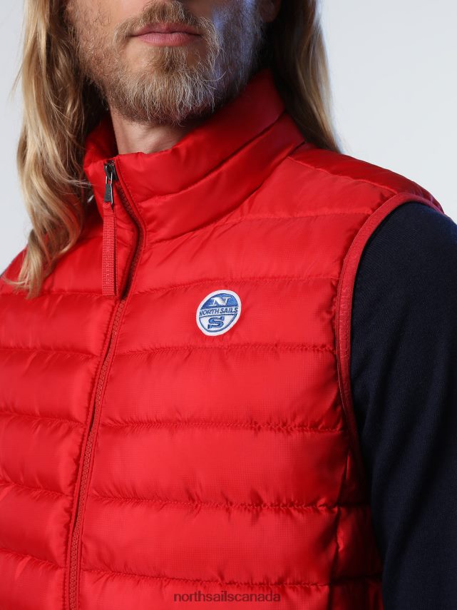 Men North Sails Red SKYE VEST Clothing 0028HP869