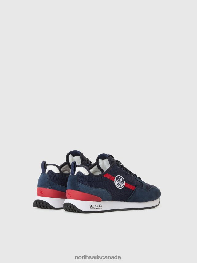 Men North Sails Navy blue HORIZON PLAIN SNEAKER Footwear 0028HP436
