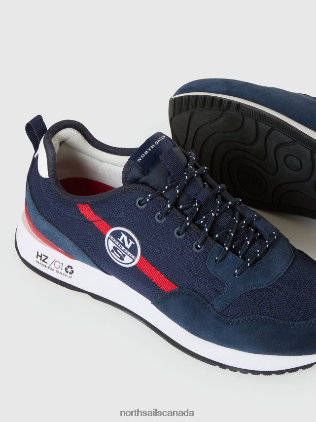 Men North Sails Navy blue HORIZON PLAIN SNEAKER Footwear 0028HP436