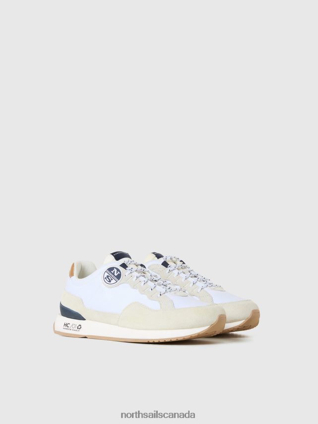Men North Sails White HITCH FIRST SNEAKER Footwear 0028HP429