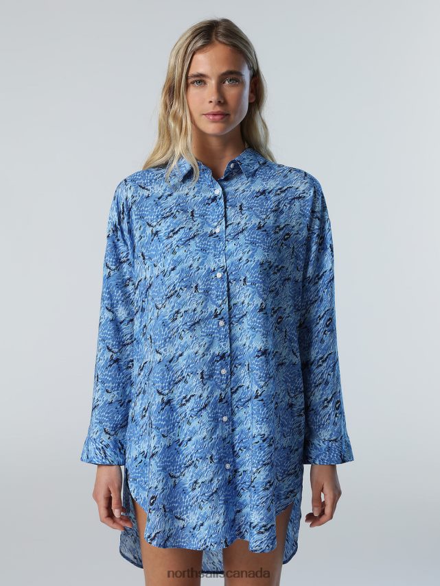 Women North Sails Combo 3 SHIRT DRESS Clothing 0028HP584