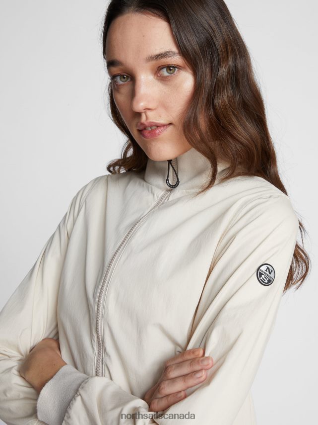 Women North Sails Beige TARAVAI JACKET Clothing 0028HP1456