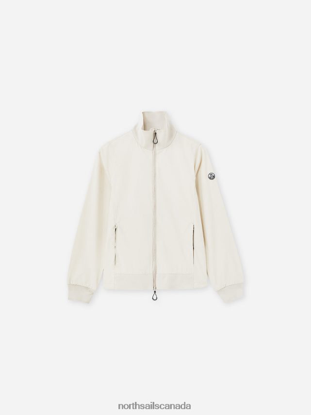 Women North Sails Beige TARAVAI JACKET Clothing 0028HP1456