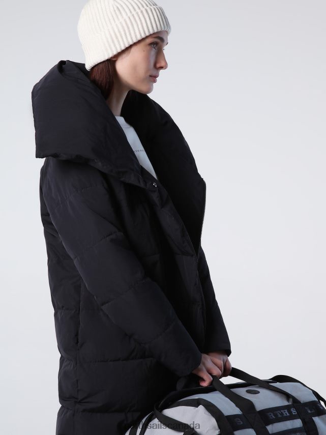 Women North Sails Black BYLOT JACKET Clothing 0028HP1347