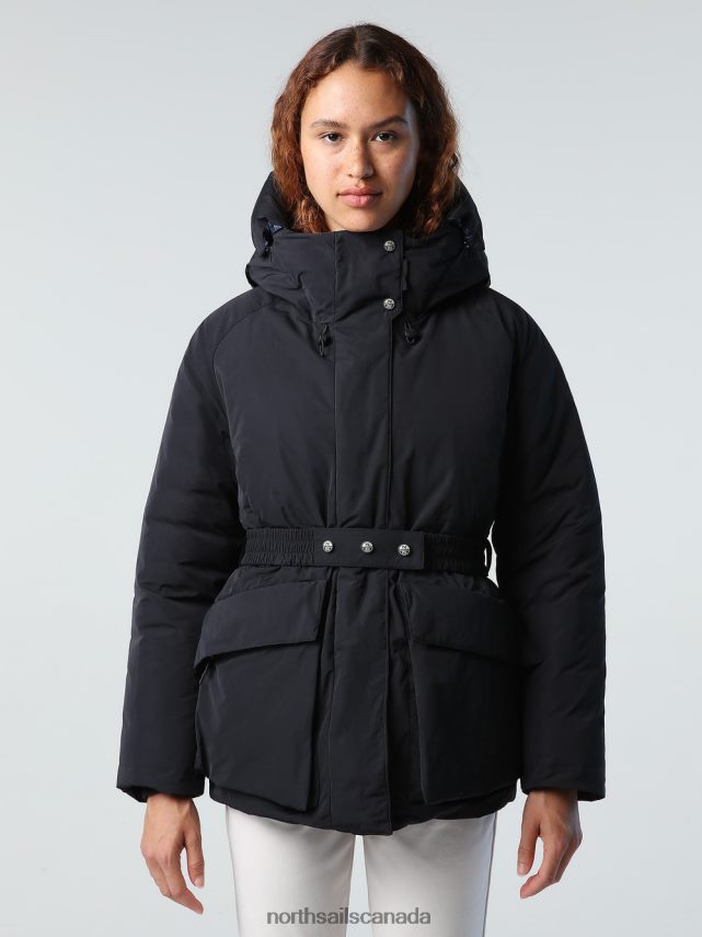 Women North Sails Black DEVON JACKET Clothing 0028HP1393