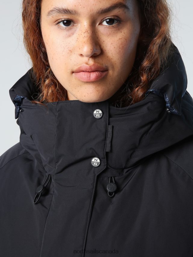 Women North Sails Black DEVON JACKET Clothing 0028HP1393