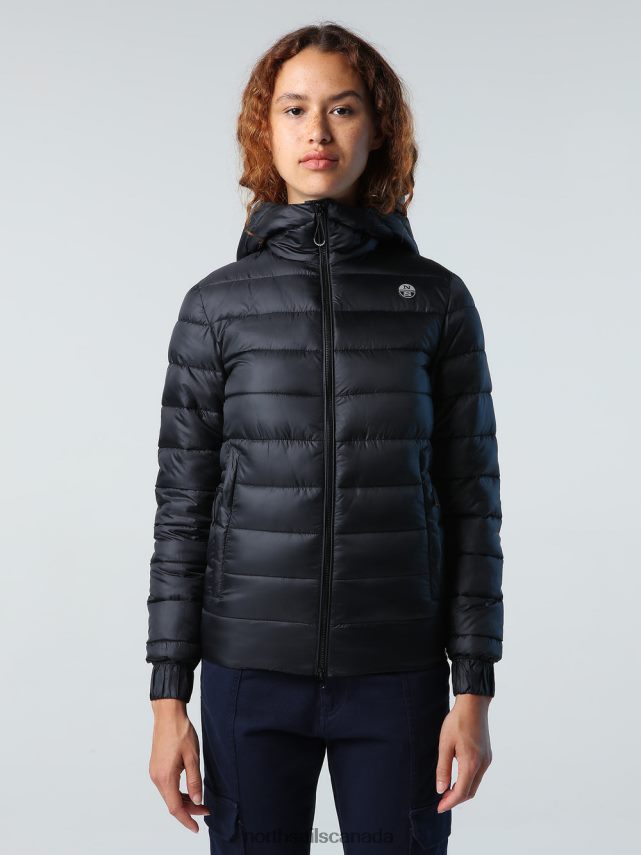Women North Sails Black FLAM JACKET Clothing 0028HP1439