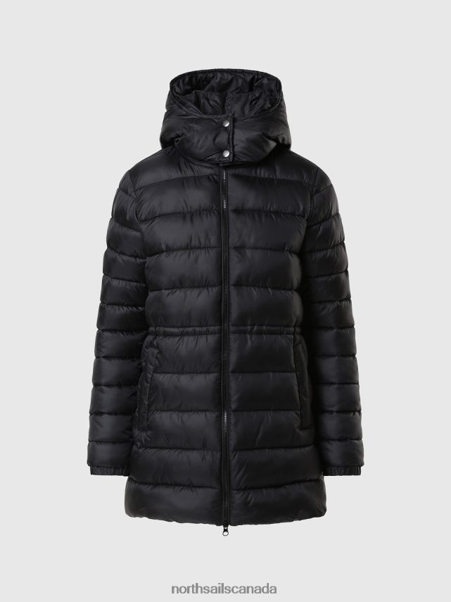 Women North Sails Black MAALOY JACKET Clothing 0028HP1411