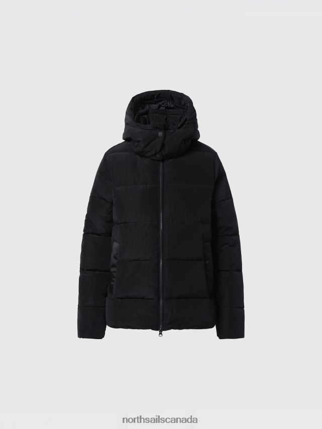 Women North Sails Black MELVILLE JACKET Clothing 0028HP1435
