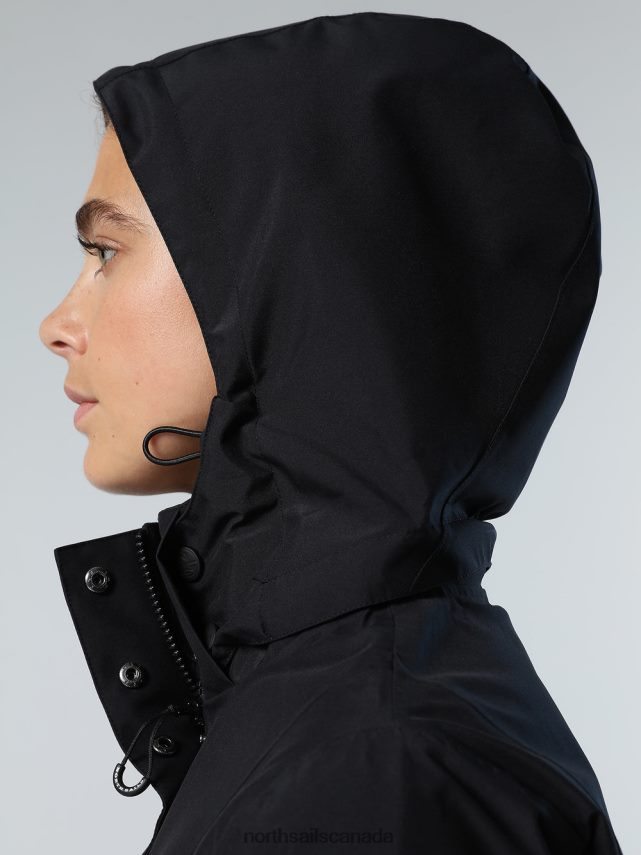 Women North Sails Black MUIRI JACKET Clothing 0028HP535