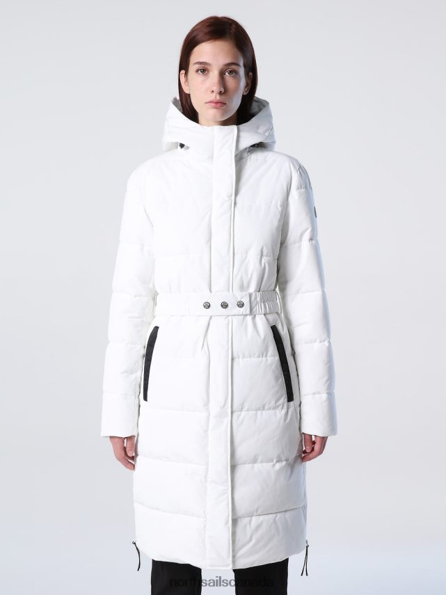 Women North Sails Marshmallow VICTORIA COAT Clothing 0028HP1348