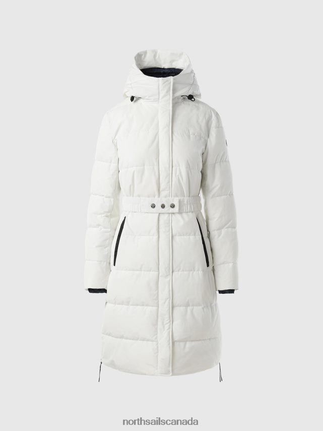 Women North Sails Marshmallow VICTORIA COAT Clothing 0028HP1348
