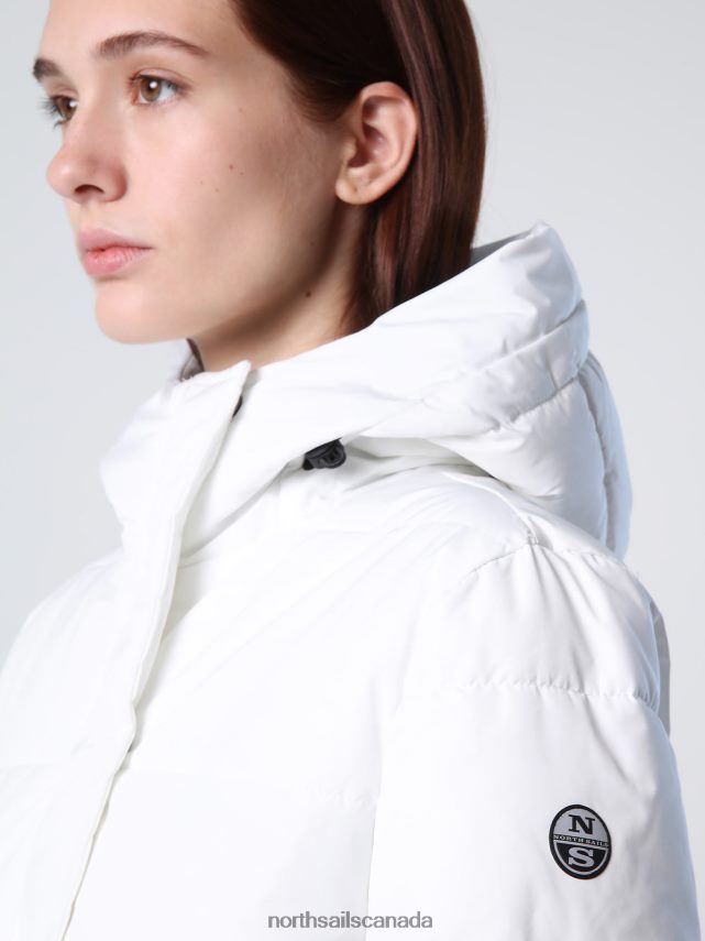 Women North Sails Marshmallow VICTORIA COAT Clothing 0028HP1348