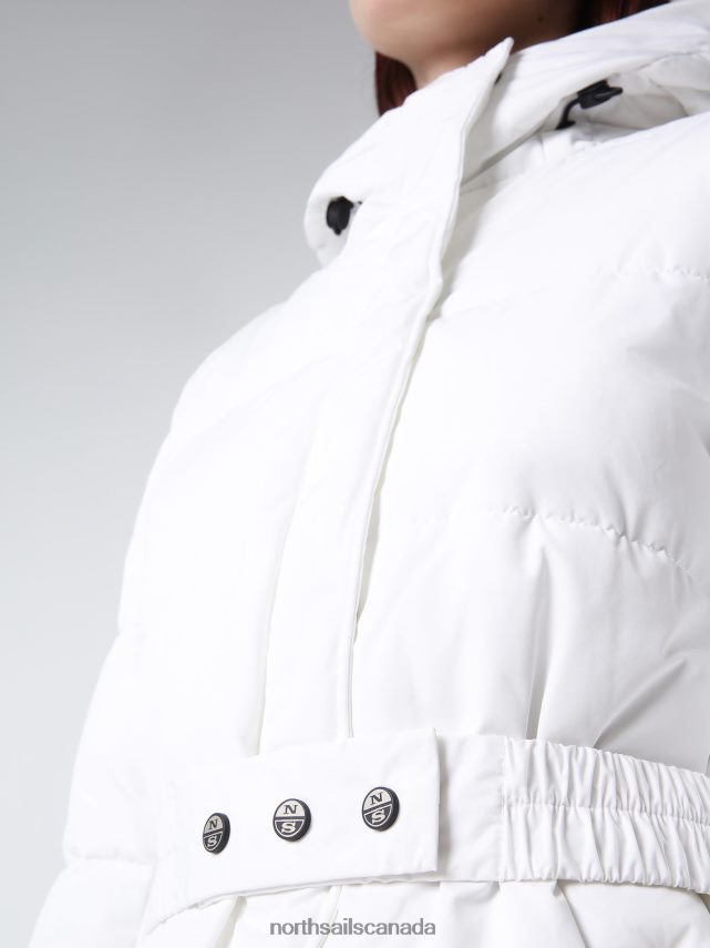Women North Sails Marshmallow VICTORIA COAT Clothing 0028HP1348
