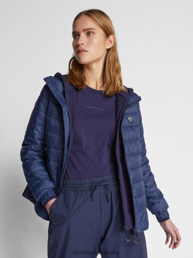 Women North Sails Midnight blue RHEA JACKET Clothing 0028HP1544