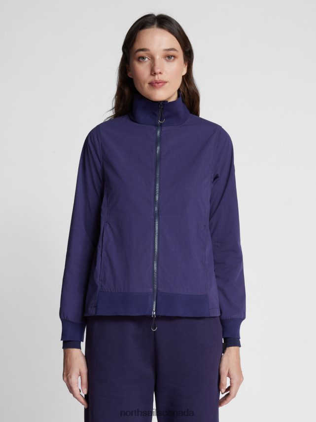 Women North Sails Midnight blue TARAVAI JACKET Clothing 0028HP1457