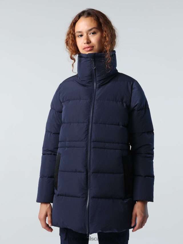 Women North Sails Navy blue BAFFIN JACKET Clothing 0028HP1381