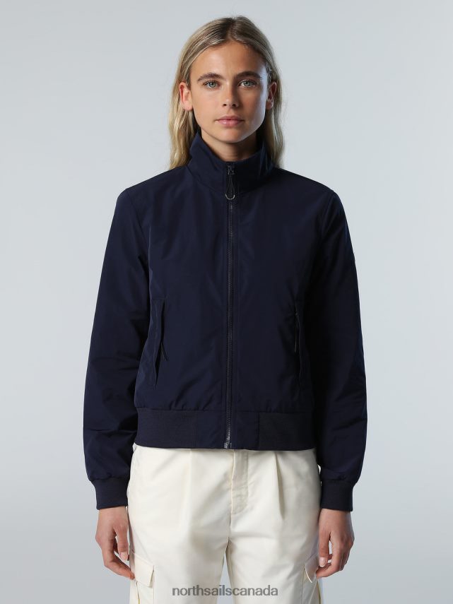 Women North Sails Navy blue SAILOR JACKET Clothing 0028HP542