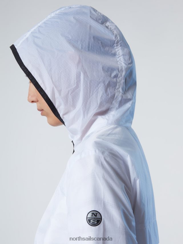Women North Sails White KUDARAH JACKET Clothing 0028HP536