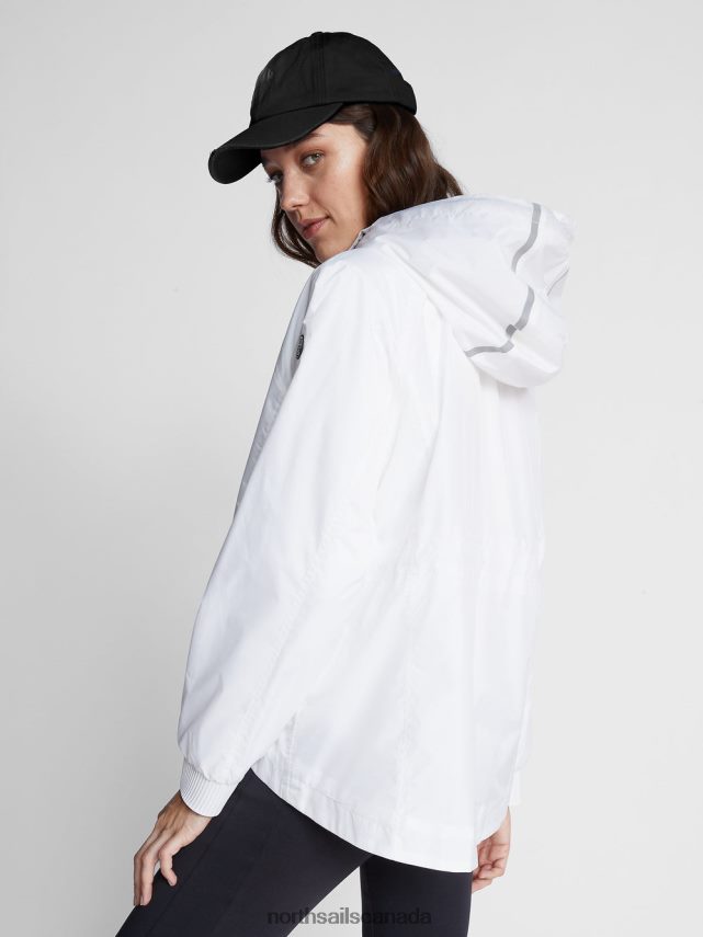Women North Sails White MURUROA JACKET Clothing 0028HP1448