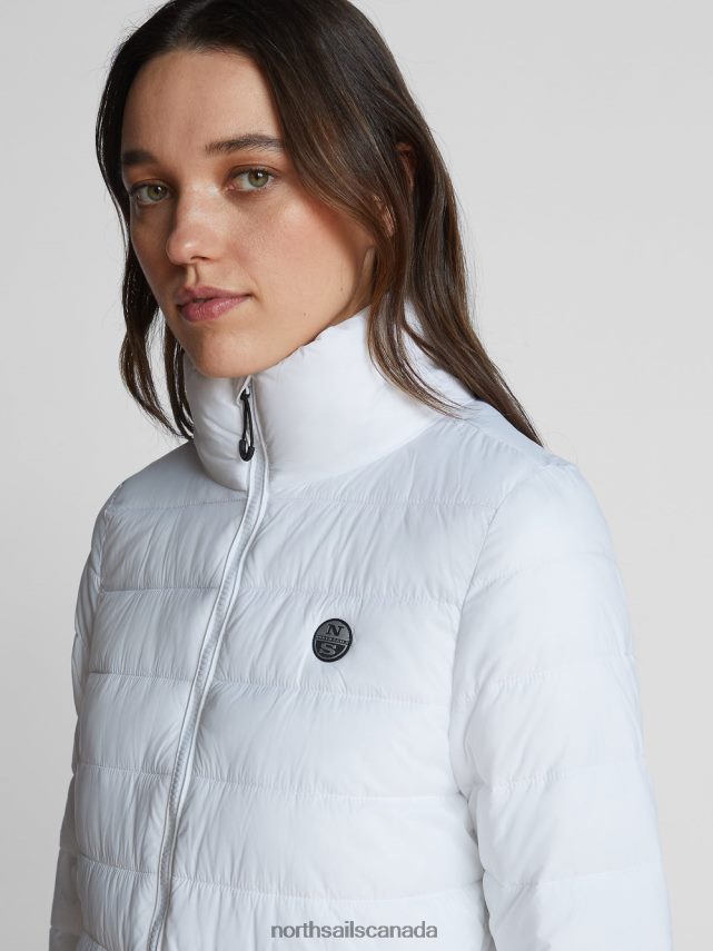 Women North Sails White RHEA JACKET Clothing 0028HP1543