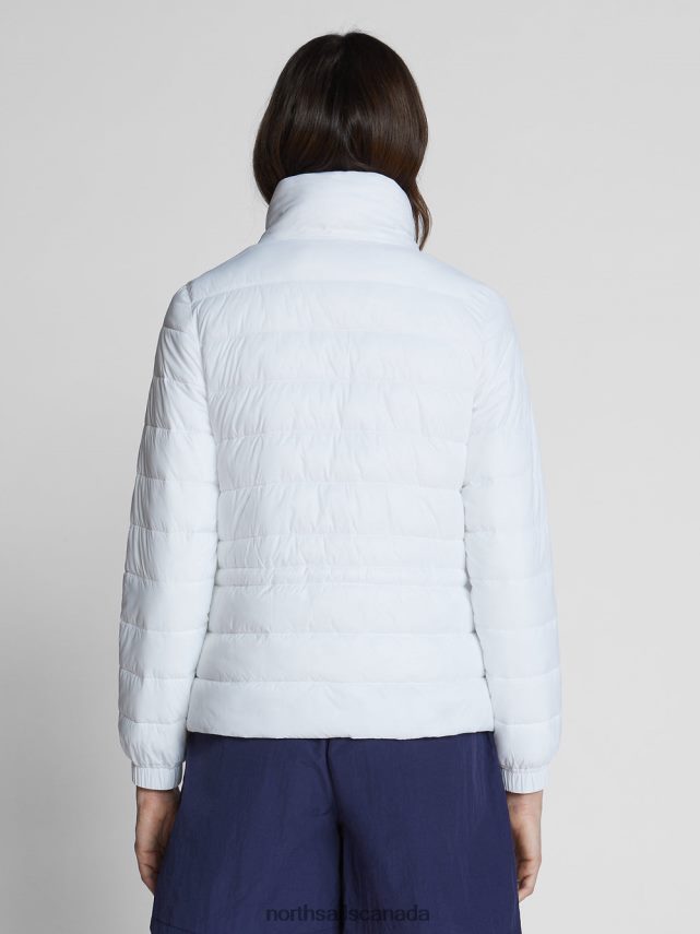 Women North Sails White RHEA JACKET Clothing 0028HP1543