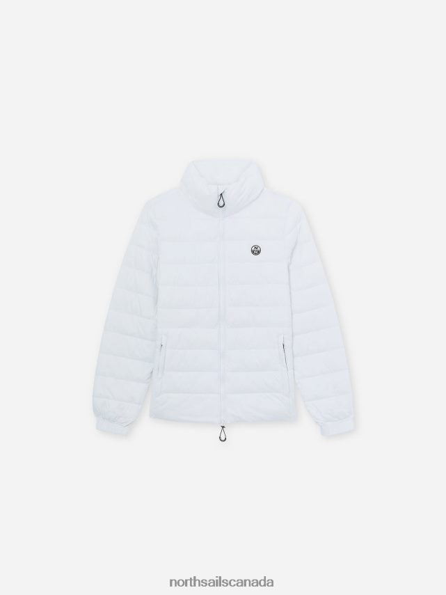 Women North Sails White RHEA JACKET Clothing 0028HP1543