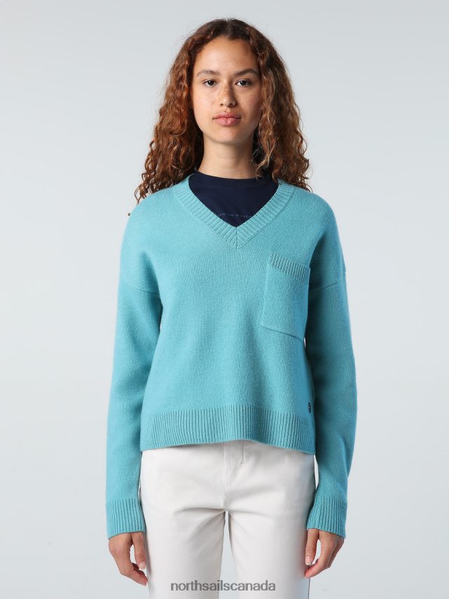 Women North Sails Combo 1 CROPPED JUMPER Clothing 0028HP1424
