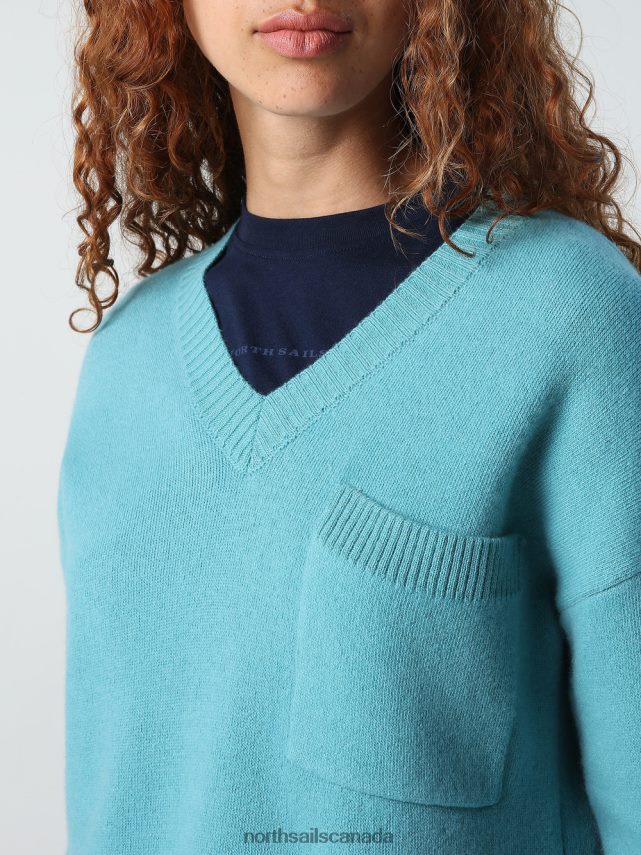 Women North Sails Combo 1 CROPPED JUMPER Clothing 0028HP1424
