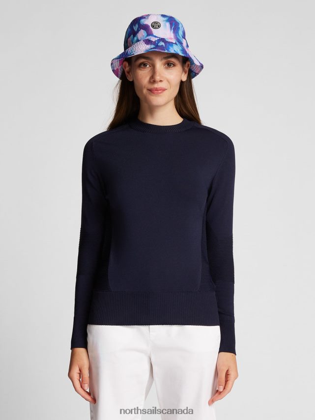 Women North Sails Midnight blue RAYON JUMPER Clothing 0028HP1524
