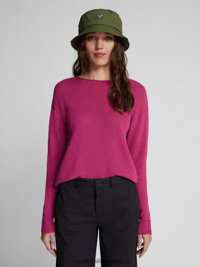 Women North Sails Orchid CREW-NECK JUMPER Clothing 0028HP1454