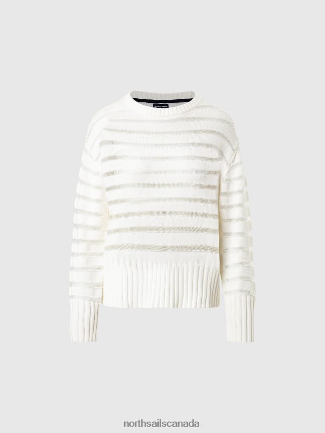 Women North Sails Combo 1 STRIPED CREW-NECK Clothing 0028HP590