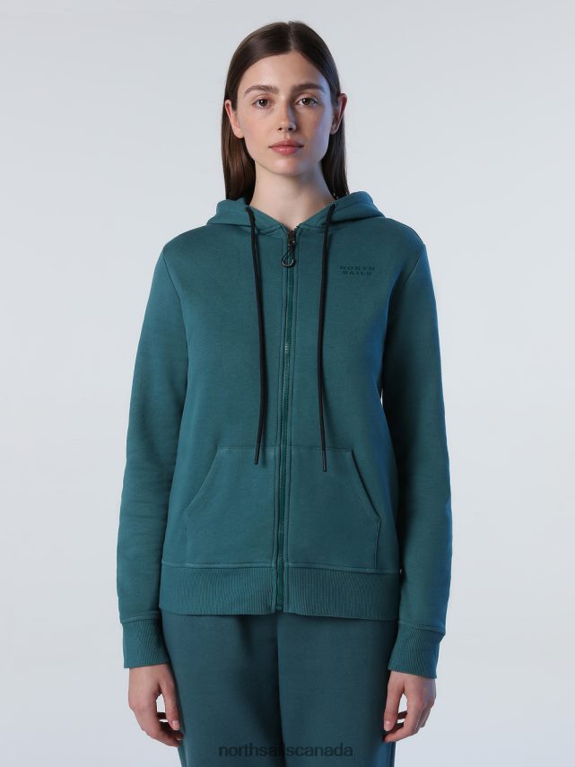Women North Sails Mediterranea ZIP-UP SWEATSHIRT Clothing 0028HP1430