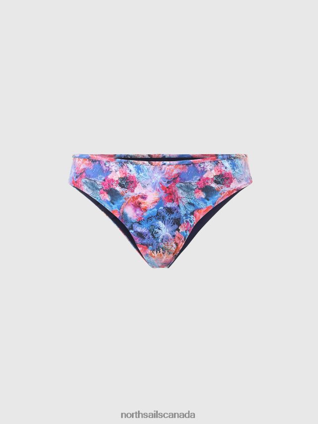 Women North Sails Combo 6 REVERSIBLE BIKINI BRIEFS Beachwear 0028HP639