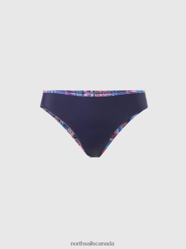 Women North Sails Combo 6 REVERSIBLE BIKINI BRIEFS Beachwear 0028HP639