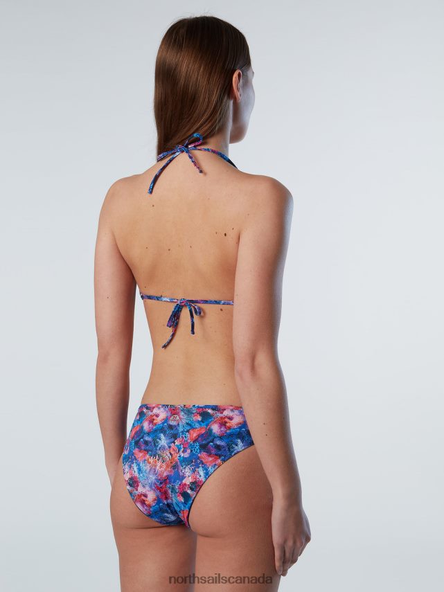 Women North Sails Combo 6 REVERSIBLE BIKINI TOP Beachwear 0028HP645