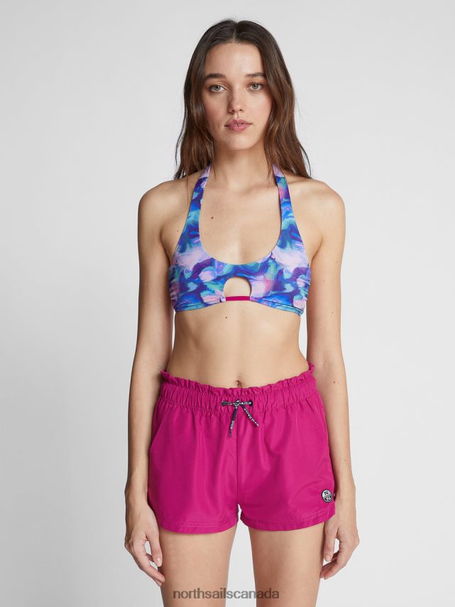 Women North Sails Orchid POLYESTER BEACH SHORTS Clothing 0028HP1497