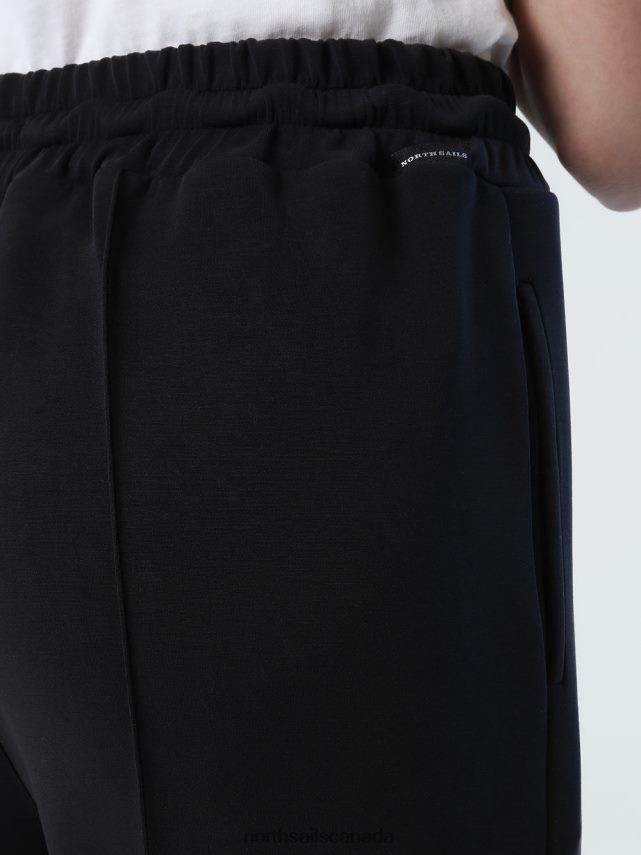 Women North Sails Black INTERLOCK TROUSERS Clothing 0028HP1376