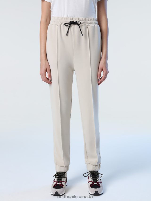 Women North Sails Pumice stone INTERLOCK TROUSERS Clothing 0028HP1375