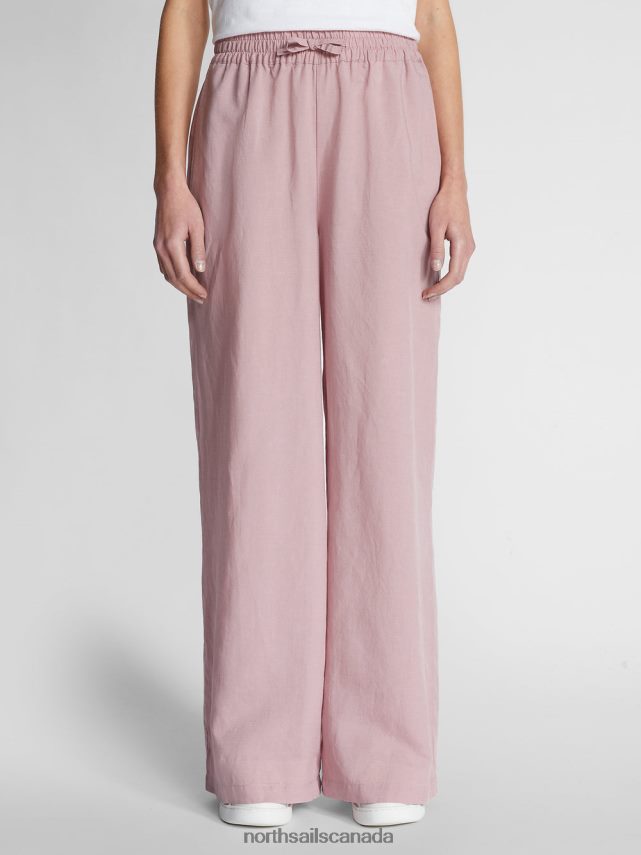 Women North Sails Woodrose ORGANIC LINEN TROUSERS Clothing 0028HP1499