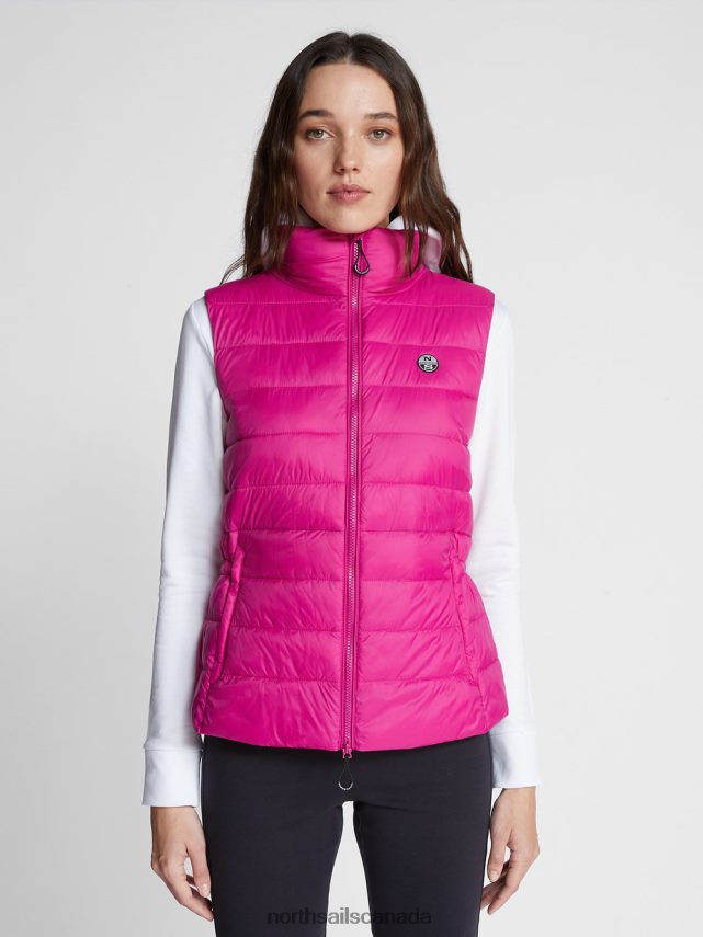 Women North Sails Orchid RHEA GILET Clothing 0028HP1518