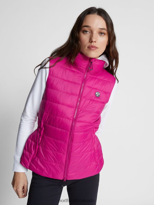 Women North Sails Orchid RHEA GILET Clothing 0028HP1518