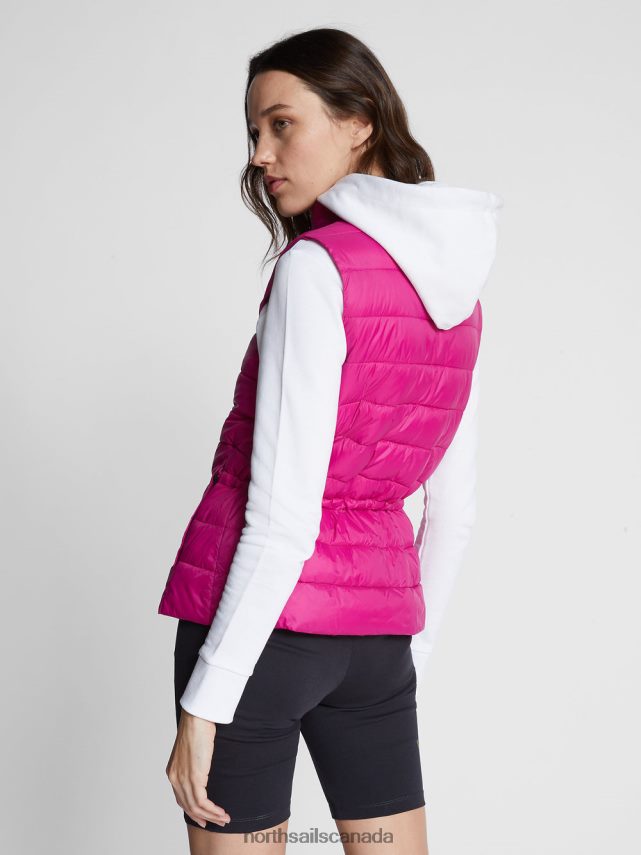 Women North Sails Orchid RHEA GILET Clothing 0028HP1518